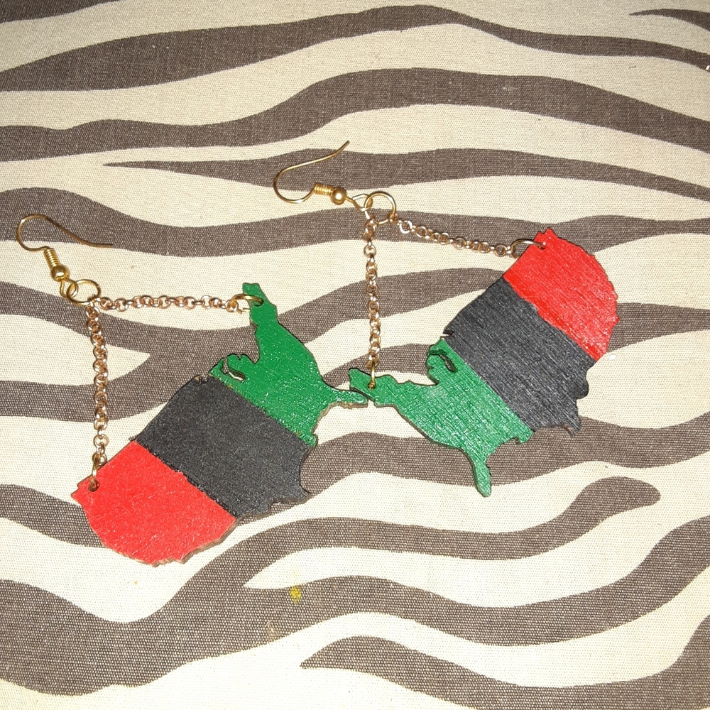 United states African American earrings